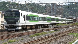 【4K】E257系5000番台　臨時あずさ85/89号　2編成再び信州入り