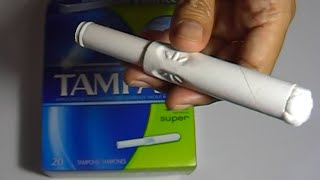 Tampax Pearl Super How to Use https://youtu.be/WMatwstTtB8 is a vid...