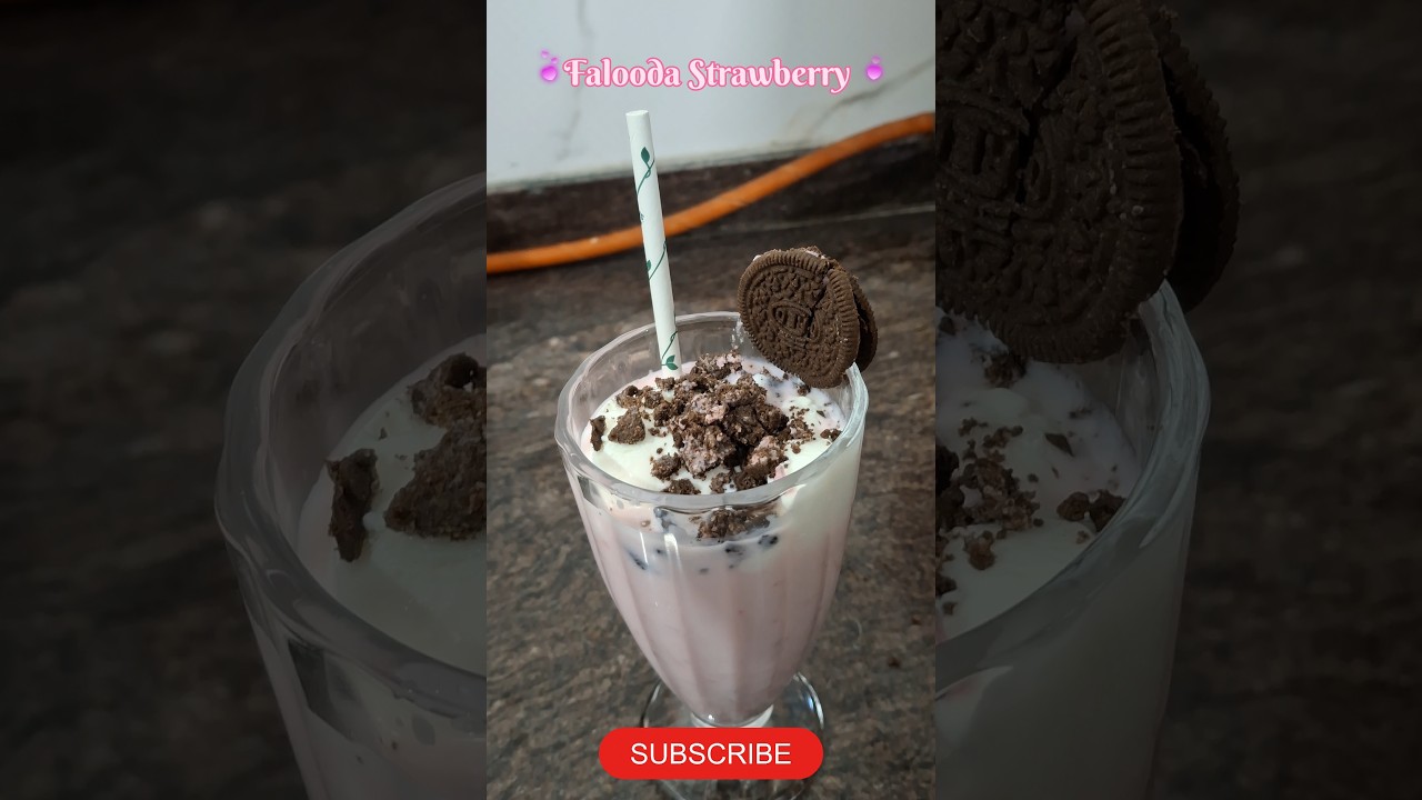 Strawberry falooda🧋🧋