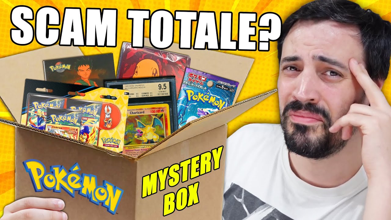Ho Comprato una MYSTERY BOX di Carte Pokémon da 100€ ed è... UNA TRUFFA ...