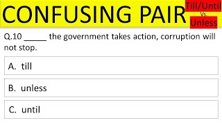 UNTIL VS UNLESS | Confusing Pair | English Grammar | English Grammar Quiz Net Worth