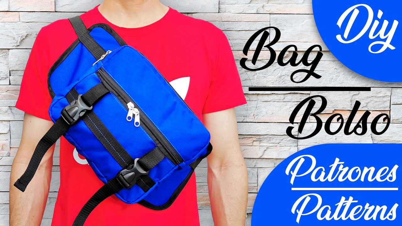 Como Hacer Bolso Pechera Para Hombre | -