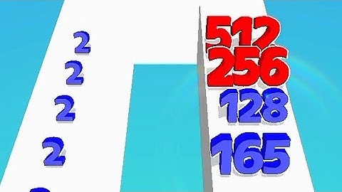 Number Merge Run Mast er 3D New update  GameplayLevel 140