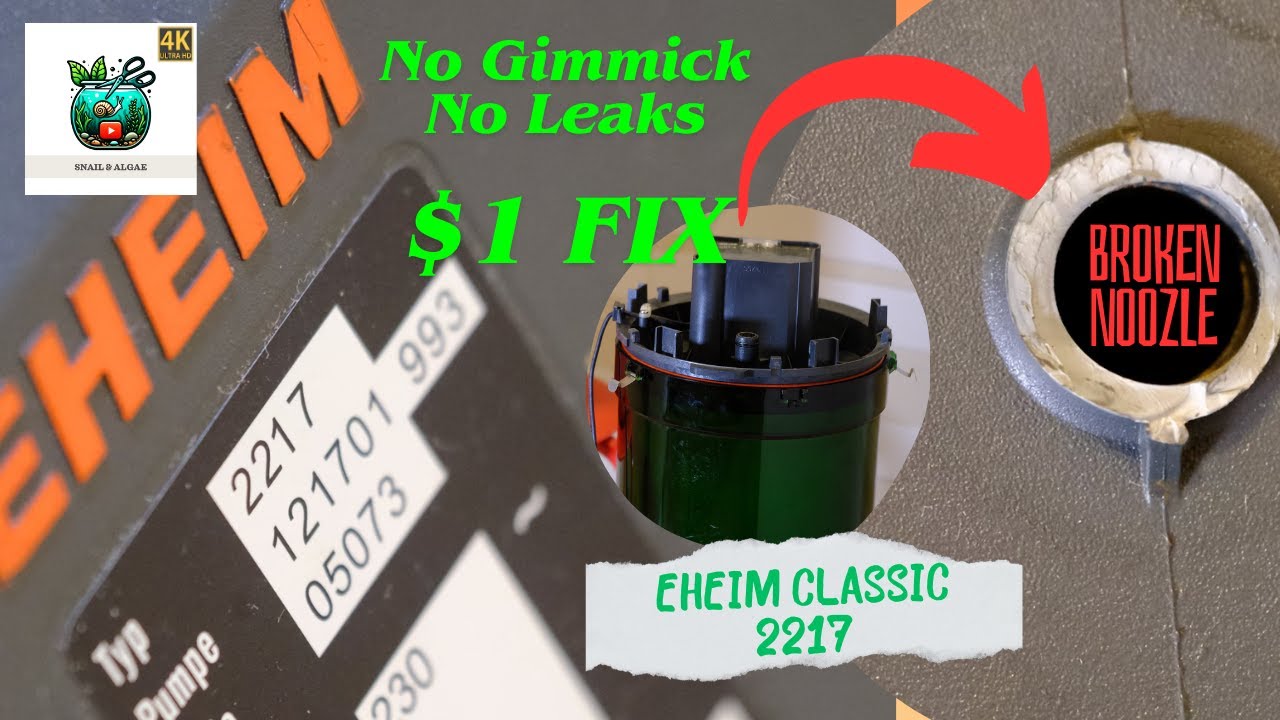 2025 Guarantee Fix | EHEIM Classic Broken Nozzle #eheim - YouTube