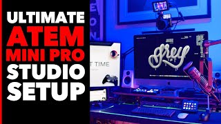 Ultimate ATEM Mini Pro Studio Setup @CreateConsumeRepeat