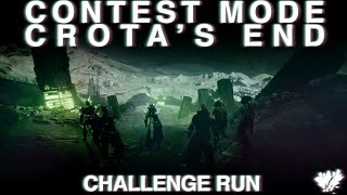 Crota's End Contest Challenge Mode Clear (Day 1) | Destiny 2