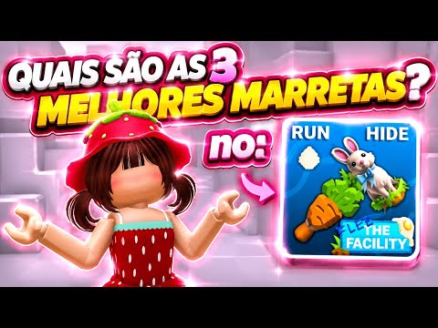 🍓QUAL E AS TRÊS MELHORES MARRETAS?🍓