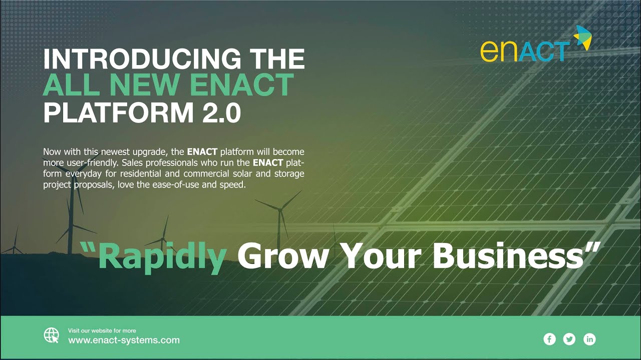 Webinar All New ENACT Platform 2.0 - YouTube