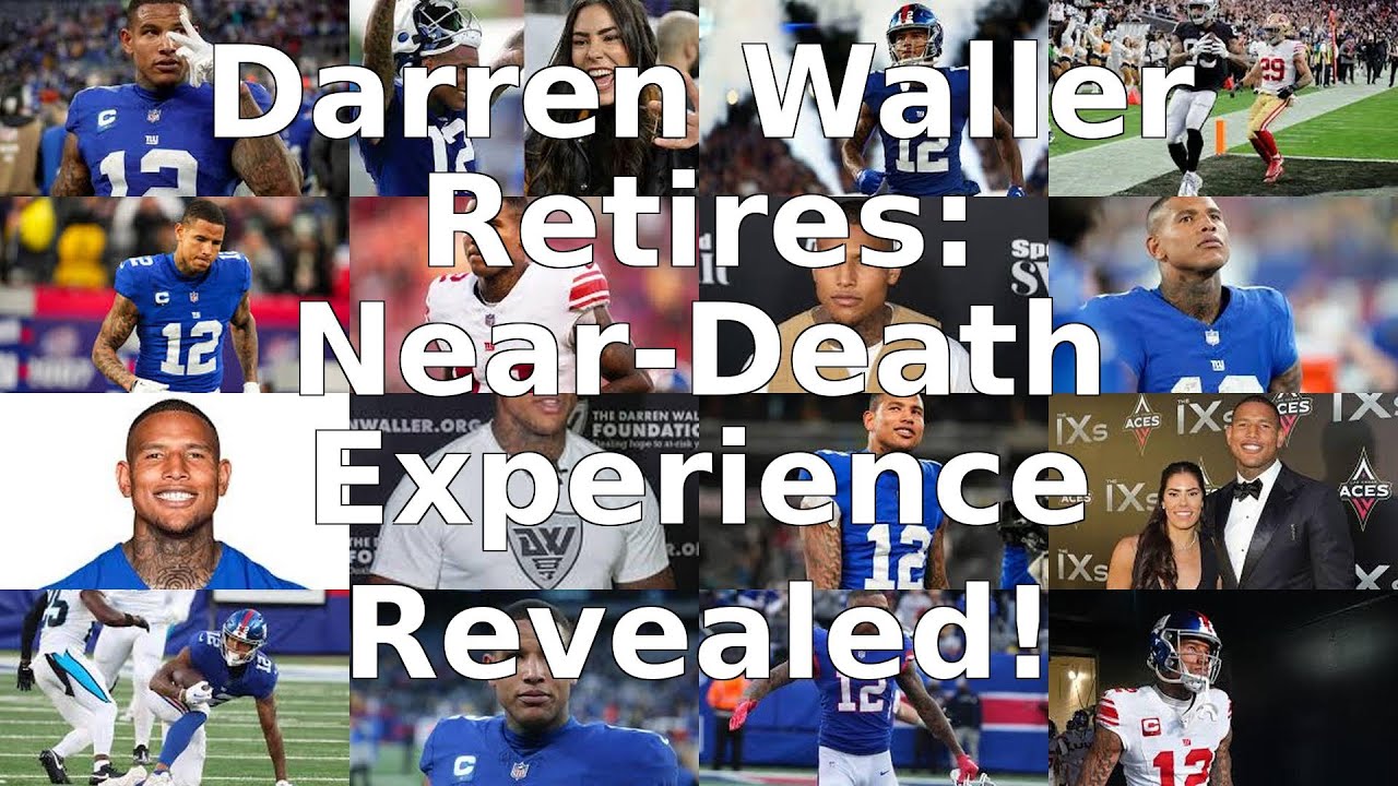 Giants tight end Darren Waller says a 'very scary' hospitalization last ...