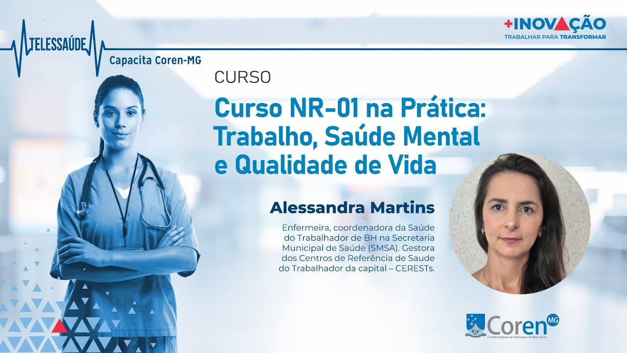 Curso - NR-01 na Prática: Trabalho, Saúde Mental e Qualidade de Vida