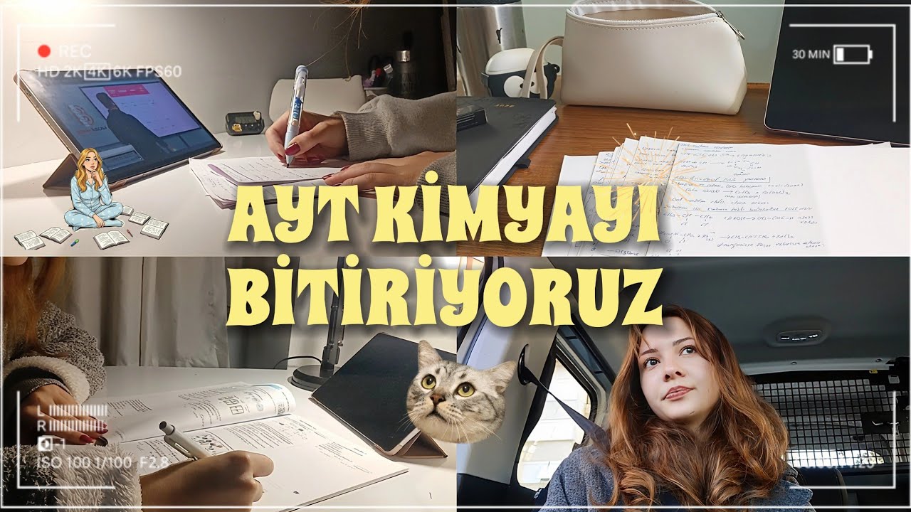 Organik kimya bitti | Yks'ye 148 gün kala benimle bir gün