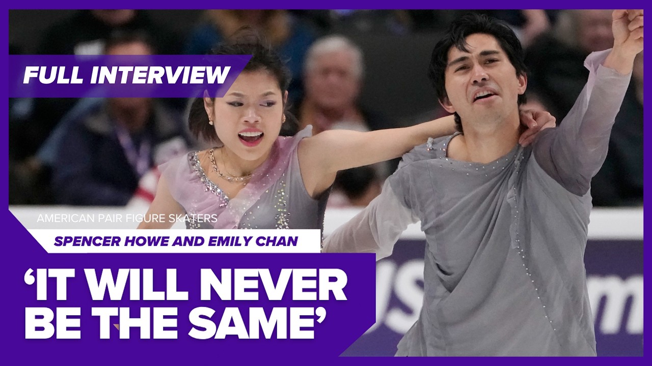 Spencer Howe & Emily Chan on partnership, trust & skating through tragedy | 2026 Winter Olympics