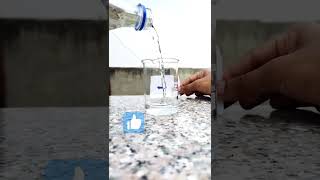 Refrection of light in water|| science Experiment with plane sheet Arrow ⬆️ ||#shorts #Refrection👍