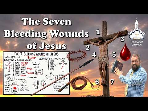 The 7 Bleeding Wounds of Jesus #jesus #jesuschrist #crossofcalvary #crucifixionofjesus #christ
