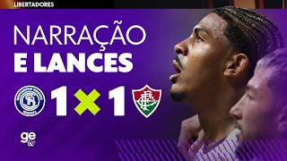 INDEPENDIENTE RIVADAVIA X FLUMINENSE | NARRAÇÃO E LANCES | LIBERTADORES 2026 | ge tv