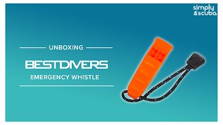 Best Divers Emergency Whistle | Unboxing