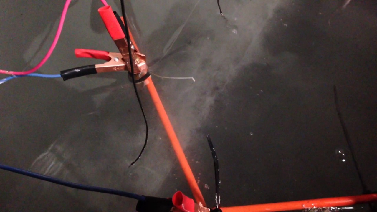 Rust removal Electrolysis of Craftsman castiron table saw top YouTube