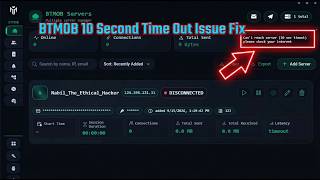 BTMOB 10 second time out issue fix