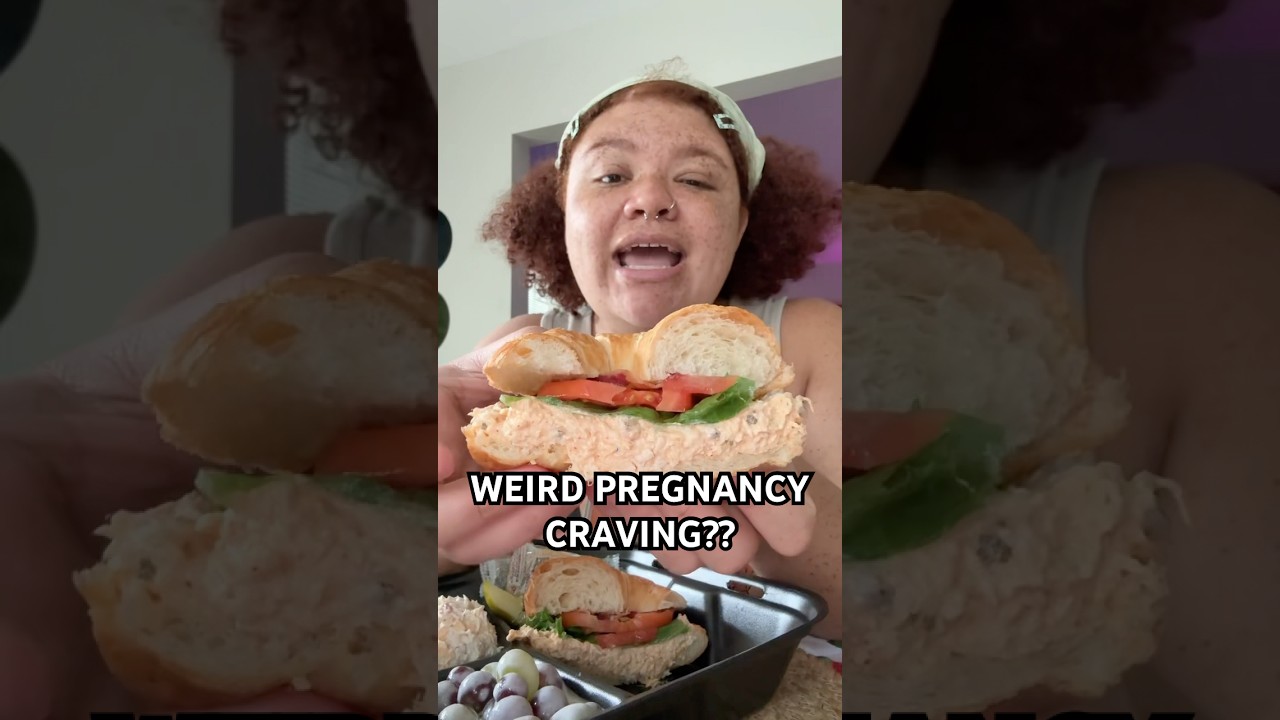 Trying my Pregnancy Craving!! *Chicken Salad Chick*