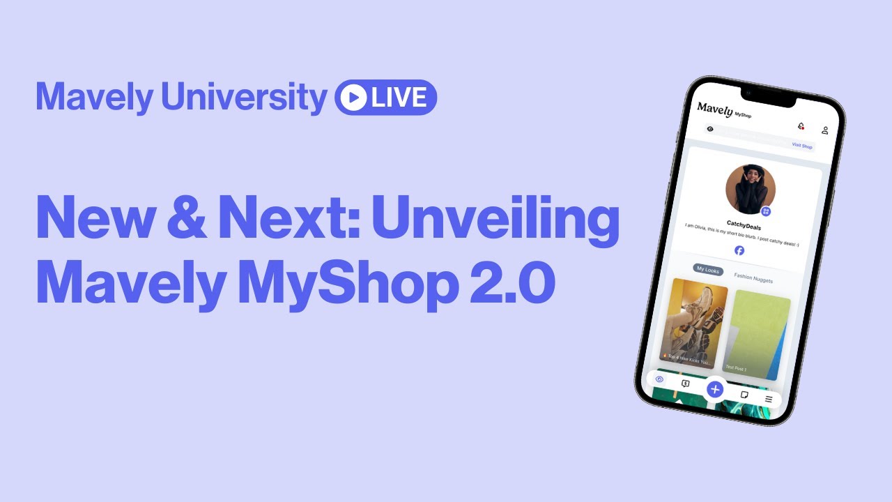 Mavely University Live: Новинки и перспективы: Презентация Mavely MyShop 2.0