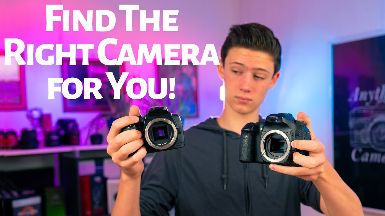 How To Find The Right Camera For YOU