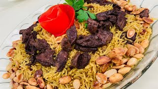 طريقة عمل أرز بالكبد والقوانص | العزومة مع الشيف فاطمة أبو حاتي