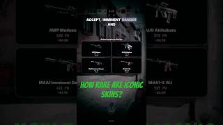How scarce are Iconic Skins in cs2? #cs2 #csgo #cs2economy #cs2skins #gaming #cs2investing