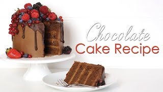 Hi and welcome back to my kitchen! anyone who knows me, i do love a
slice of chocolate cake, this recipe tutorial is by far favourite.
have pu...