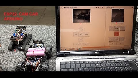 ESP32-CAM CONTROL CAR ARDUINO || LẬP TRÌNH ĐIỀU KHIỂN XE DÙNG ESP32-CAM || ESP32-CAM WEB SERVER