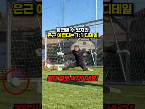 <strong>은근</strong> 어렵다는 골키퍼 1:1 세이브