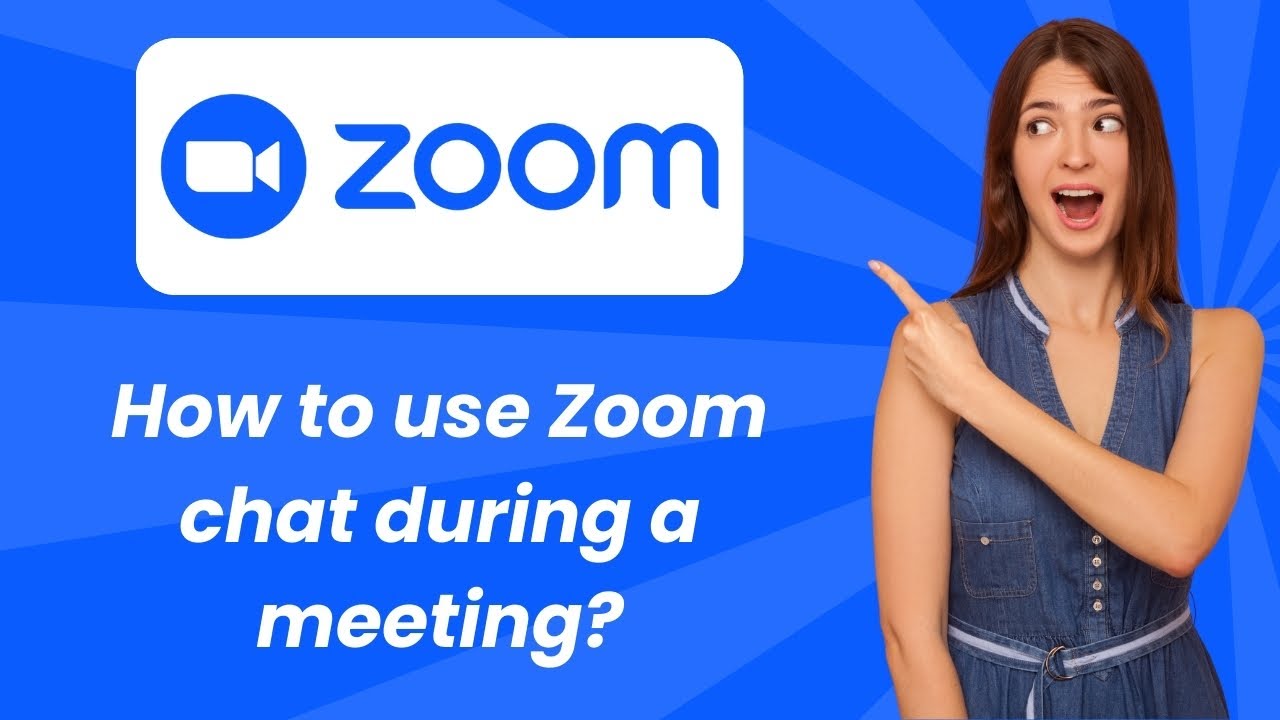 How to use Zoom chat during a meeting ? - Step by Step