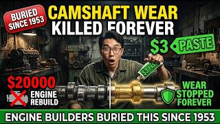 $3 Paste KILLS ALL Camshaft Wear PERMANENTLY — Engine Builders BURIED This Since 1953