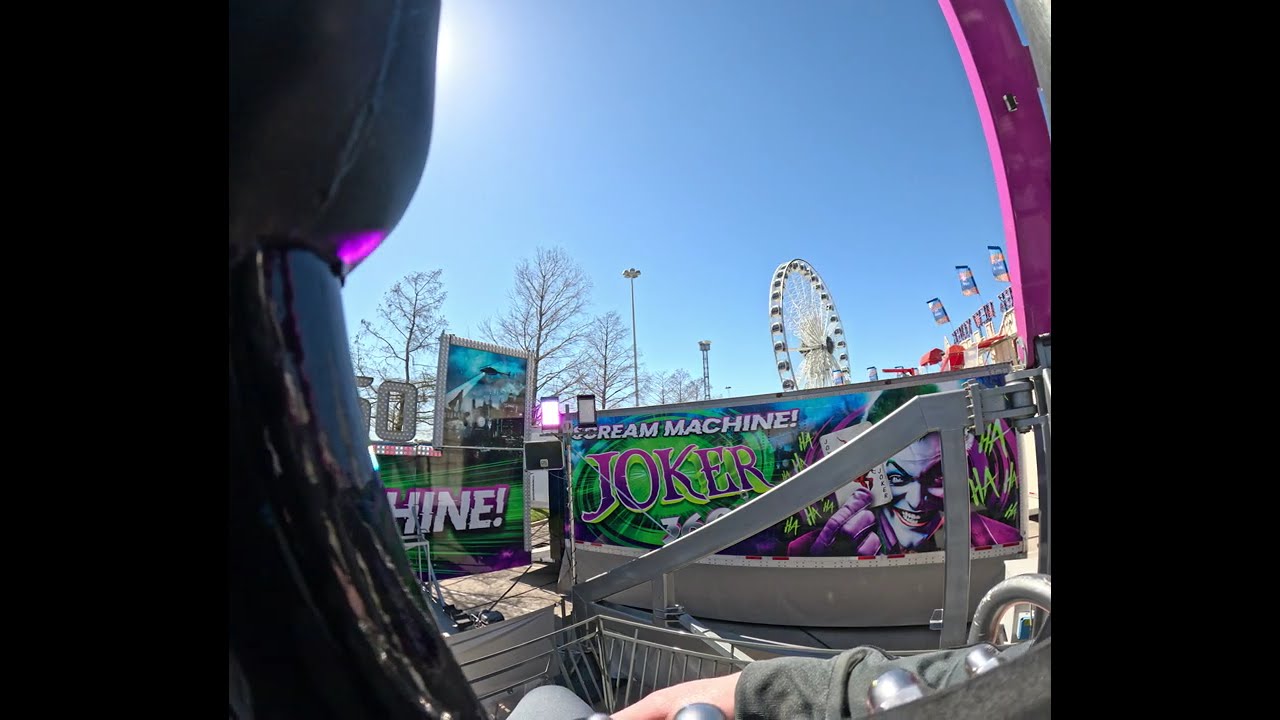 Joker 360 on ride POV 4K. Houston Rodeo 2025
