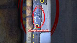 Battery Connector missing fix Connector #technology #repair