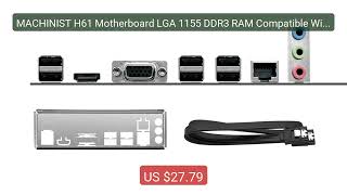 MACHINIST H61 Motherboard LGA 1155 DDR3 RAM Compatible With Intel ... — Best Deal 2026 | Shop Now!