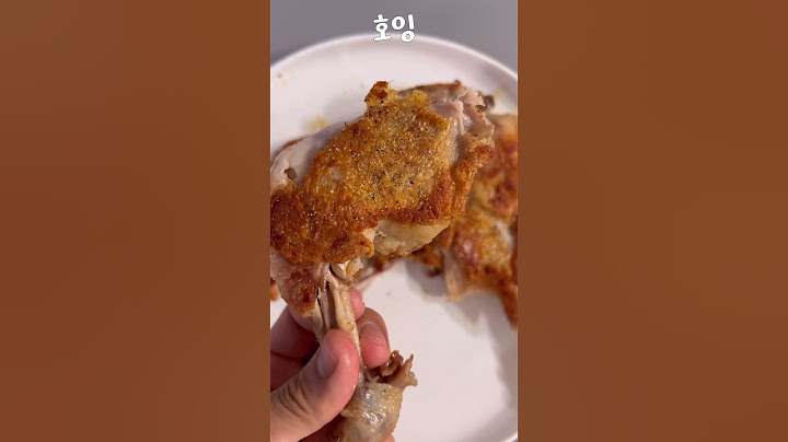 마이야르 끝판왕 크리스피 통닭전(crispy chicken)