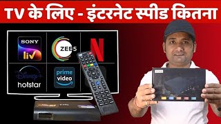 Internet Speed Requirements for Smart TVs | Jio Broadband vs. Airtel Extreme Fiber | Androi TV Data