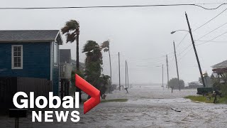 Hurricane Hanna makes landfall in Texas