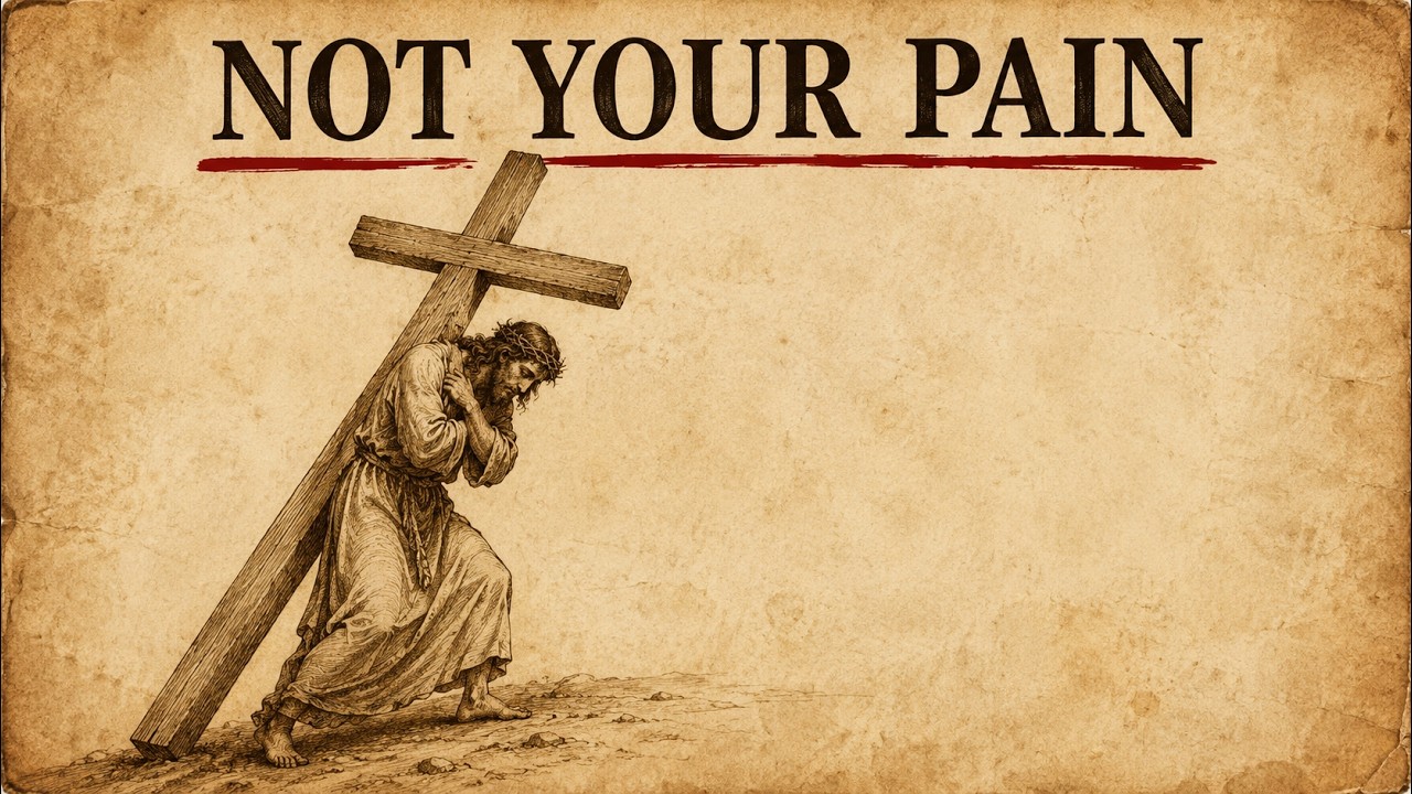 You Were Taught to Carry the Wrong Cross