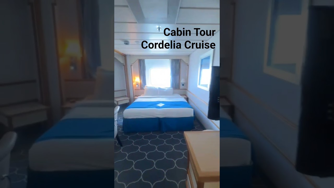 Cabin Tour Cordelia Cruise #cruise #cordeliacruise #cabintour #travel #trending