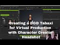 How to create dnd tabaxi cat people for virtual production and game development