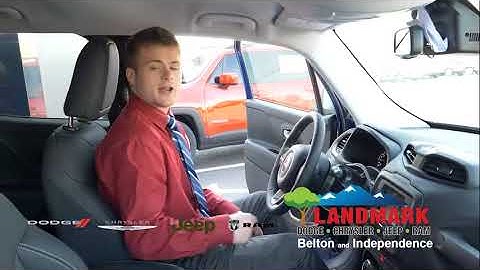 2018 Jeep Renegade Driver Information Digital Cluster Display