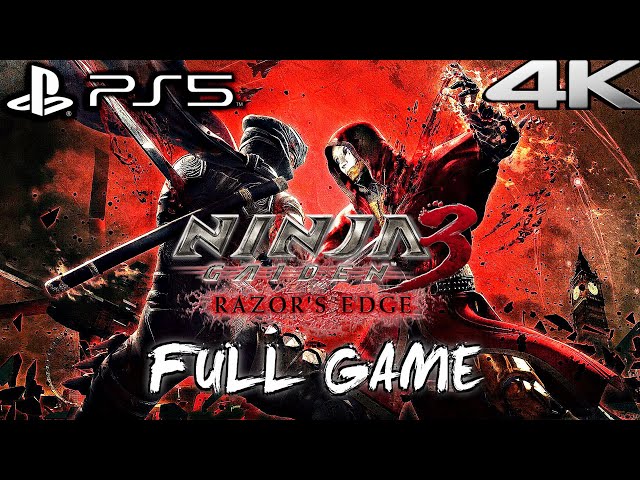 NINJA GAIDEN 3 RAZOR'S EDGE PS5 Gameplay Walkthrough FULL GAME (4K 60FPS) No Commentary class=