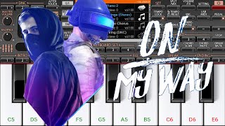 Alan Walker - On My Way On ORG2018 | ORG PIANO LESSONS screenshot 5