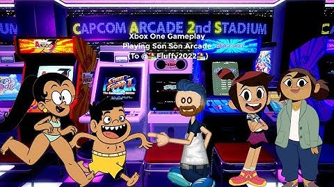 Capcom Arcade 2nd Stadium: Xbox One Gameplay: Playing Son son Arcade (To @Fluffy20241)