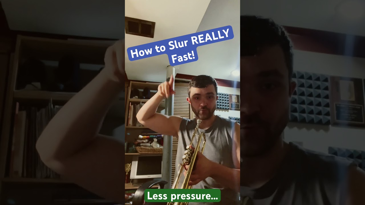 Really Fast Trumpet Lip Slurs 