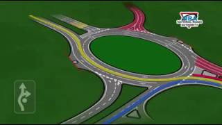 Three-Lane Roundabout