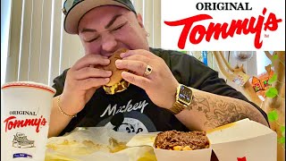First Time Trying ORIGINAL TOMMY’S • Chili Cheese Burgers & Chili Cheese Fries