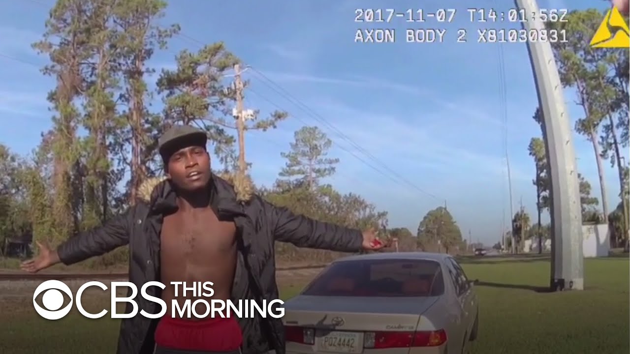 Bodycam footage reveals officers asking to search Ahmaud Arbery's car in a Brunswick park