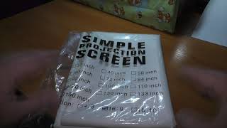 видео: Экран для проектора VEIDADZ 2023. Обзор картинка: Экран для проектора VEIDADZ 2023. Обзор